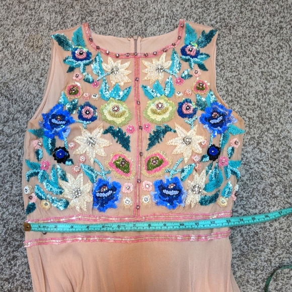 Silk Chiffon Floral Embellished Dress by French Connection 2012 - Picture 4 of 10